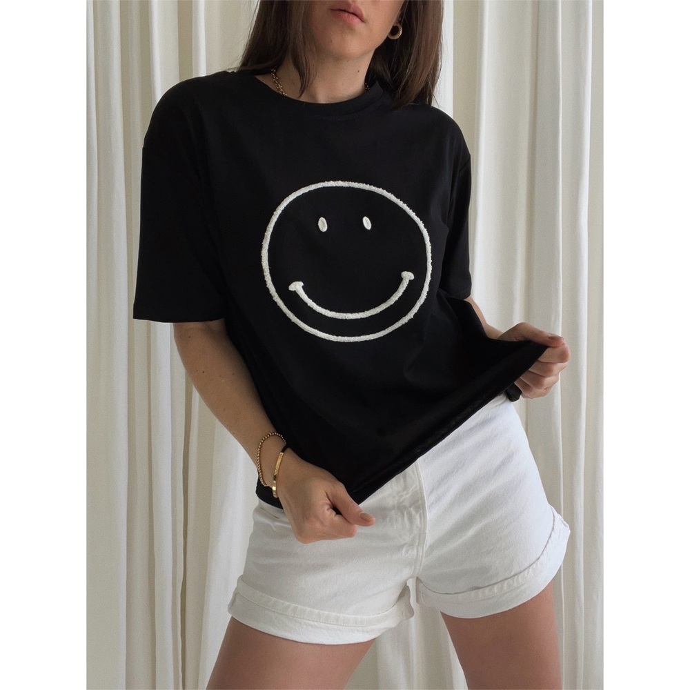 NEW • ALLEGRA TEE — In Black - Picture 6 of 6